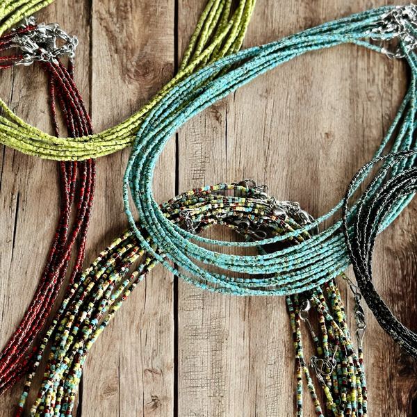 Mix & Match - Minimalist Seed Bead Necklace