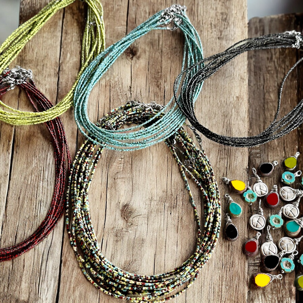 Mix & Match - Minimalist Seed Bead Necklace