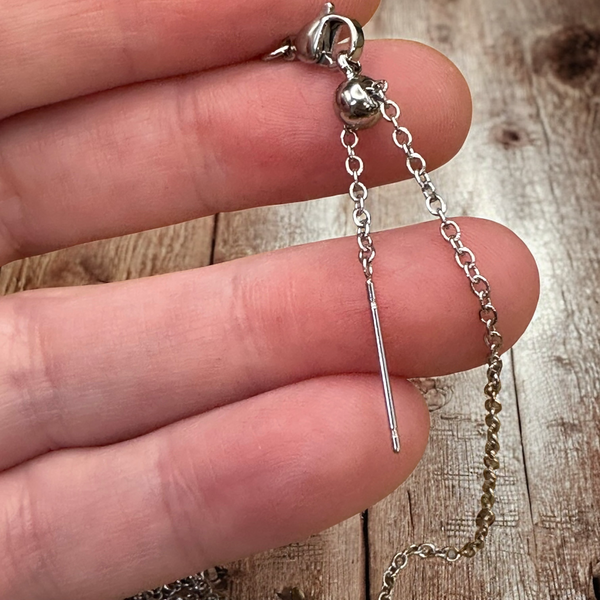 OOAK Mosaic Adjustable Necklace - M3612