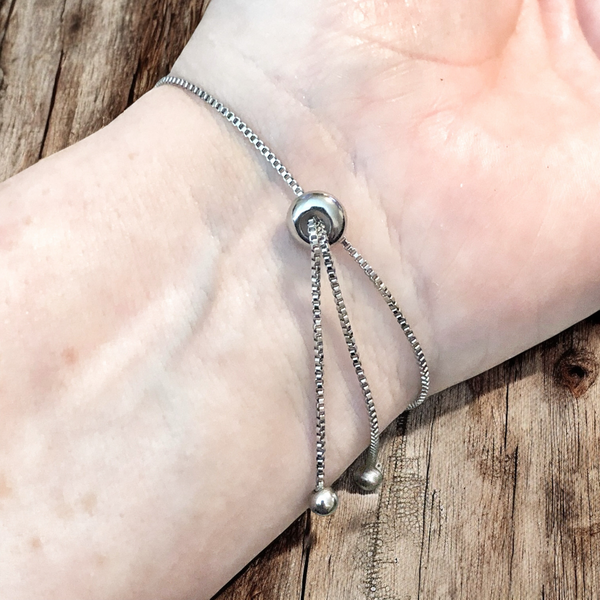 Teach Inspire Love -  Adjustable Bracelet - Teacher Gift - Stainless Steel