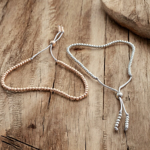 Adjustable Bracelets - Tiny Beads