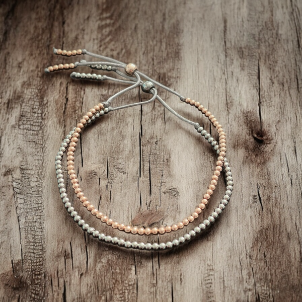 Adjustable Bracelets - Tiny Beads