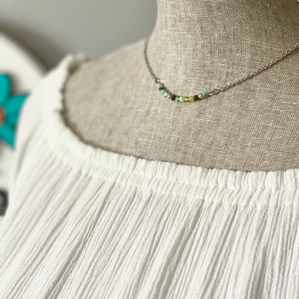 Tiny Beaded Necklace