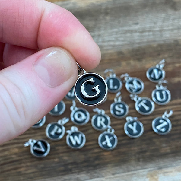 Charm Bar - Charm - Letter / Initial Options