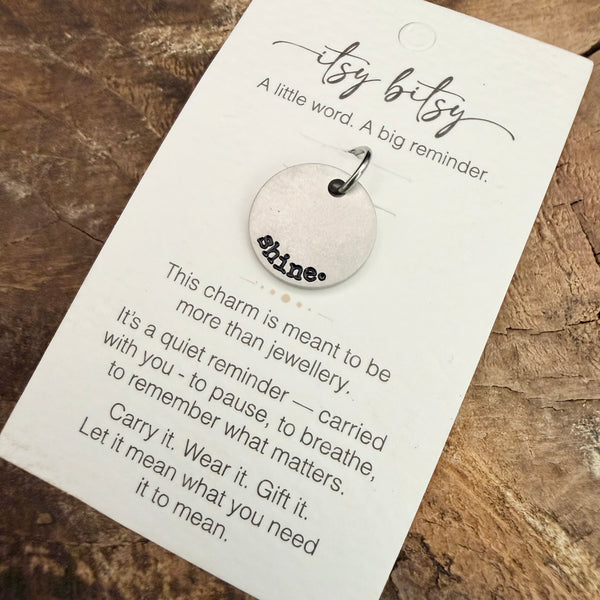 Shine Word Charm