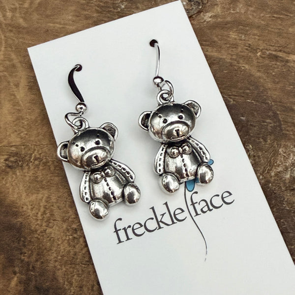 Teddy Bear Earrings