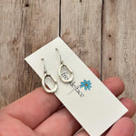 Wavy Hoop Earrings