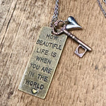 Beautiful YOU Necklace