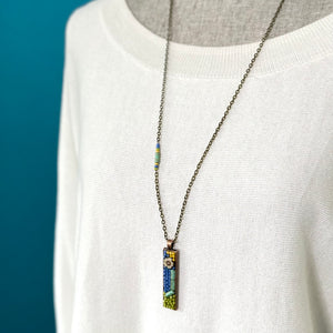 One of a Kind Mosaic Necklace