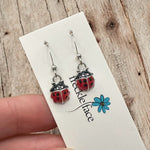 Lady Bug Earrings
