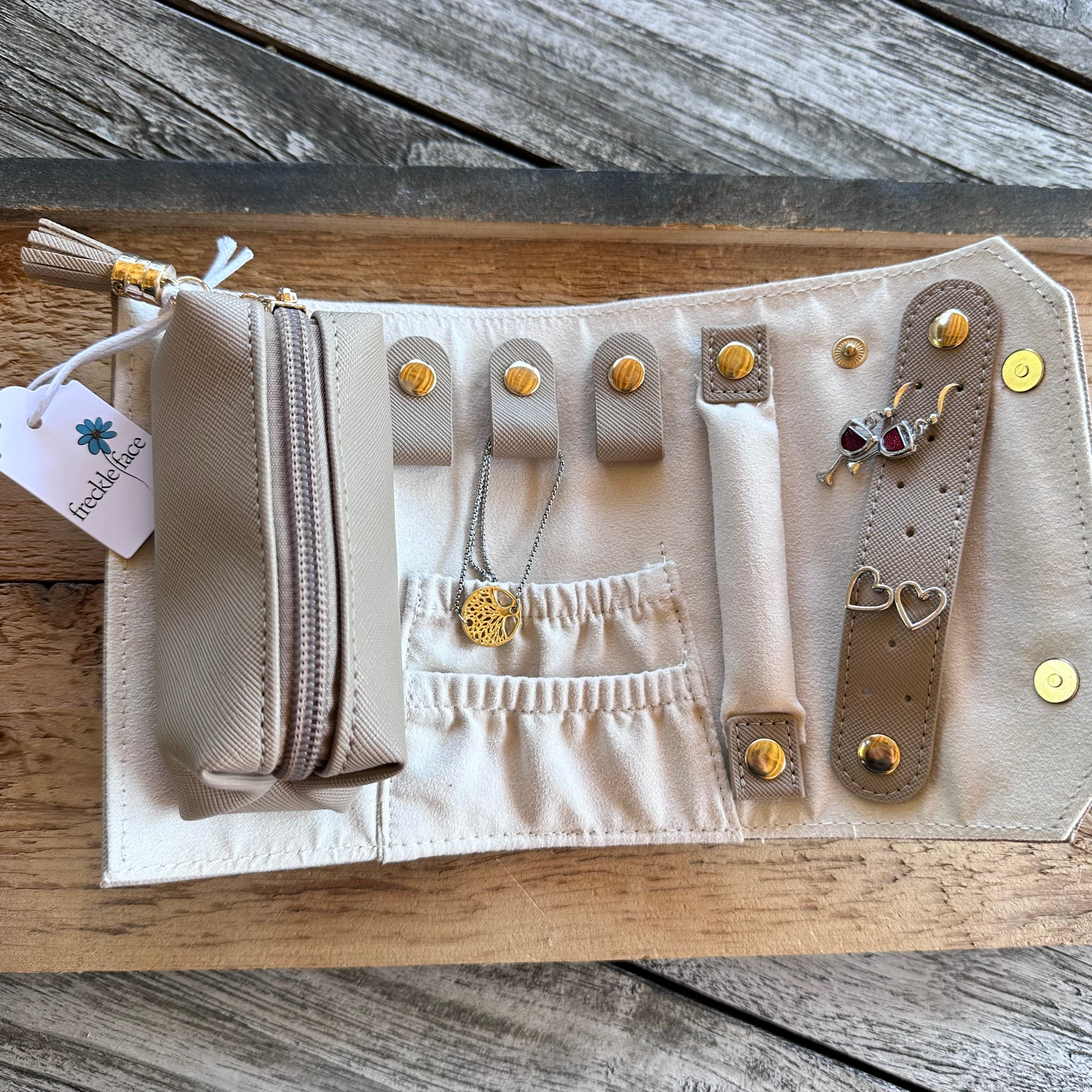 Travel Roll Jewellery Case