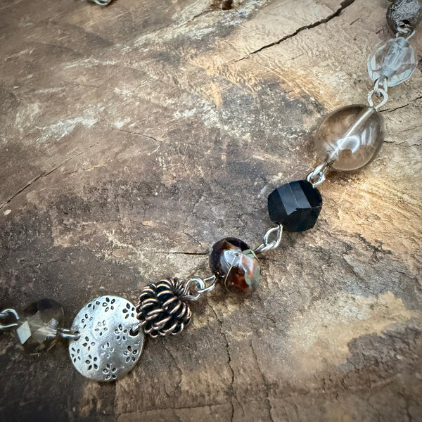 Autumn Sparrow Necklace