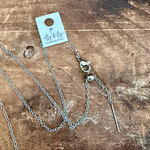 Adjustable Stainless Steel Chain Necklace