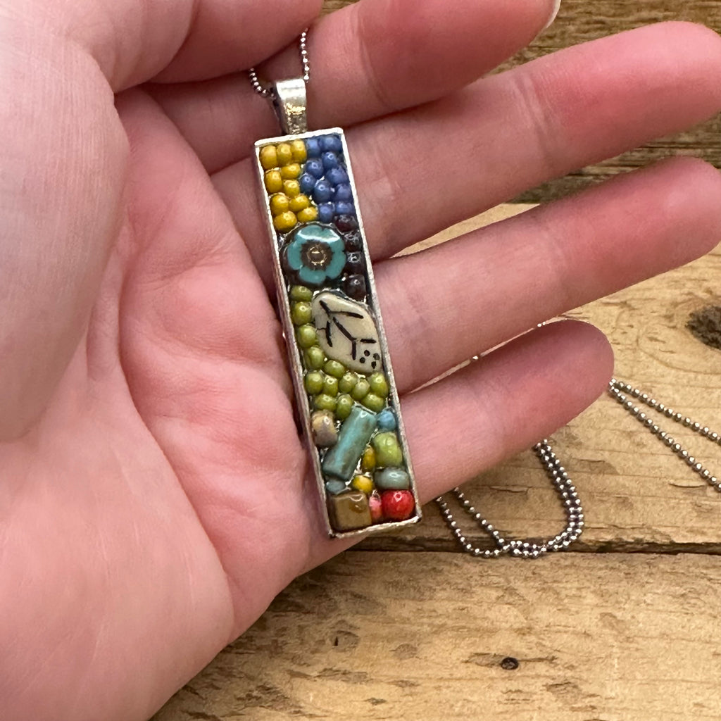 One of a Kind Mosaic Necklace