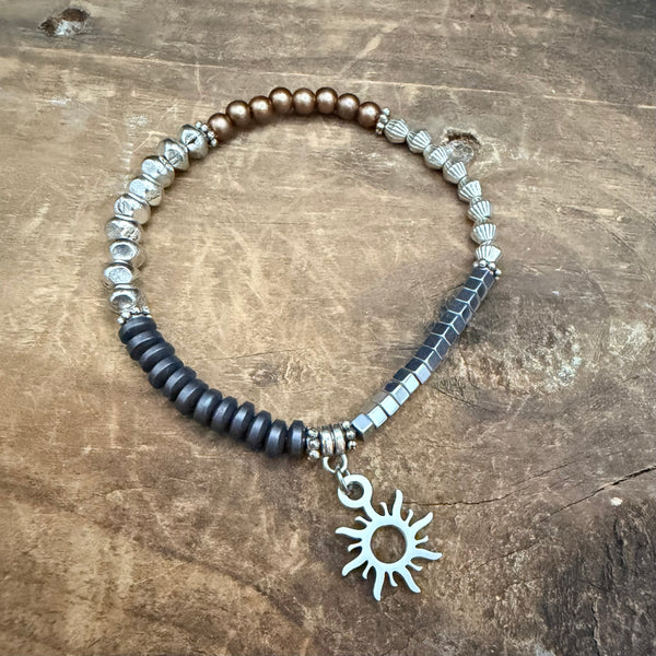 Shadow Sun Stretch Bracelet