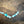 Sea Glass Aqua Beaded Necklace