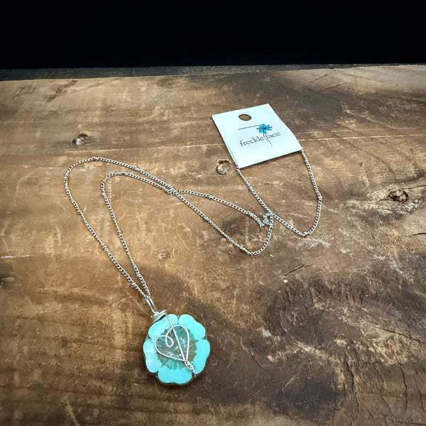 Retro Heart Wrap Necklace