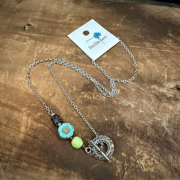 Garden Toggle Bead Necklace