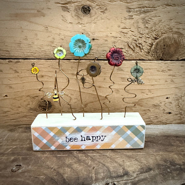 Whimsical Wildflower Garden – Bee Happy