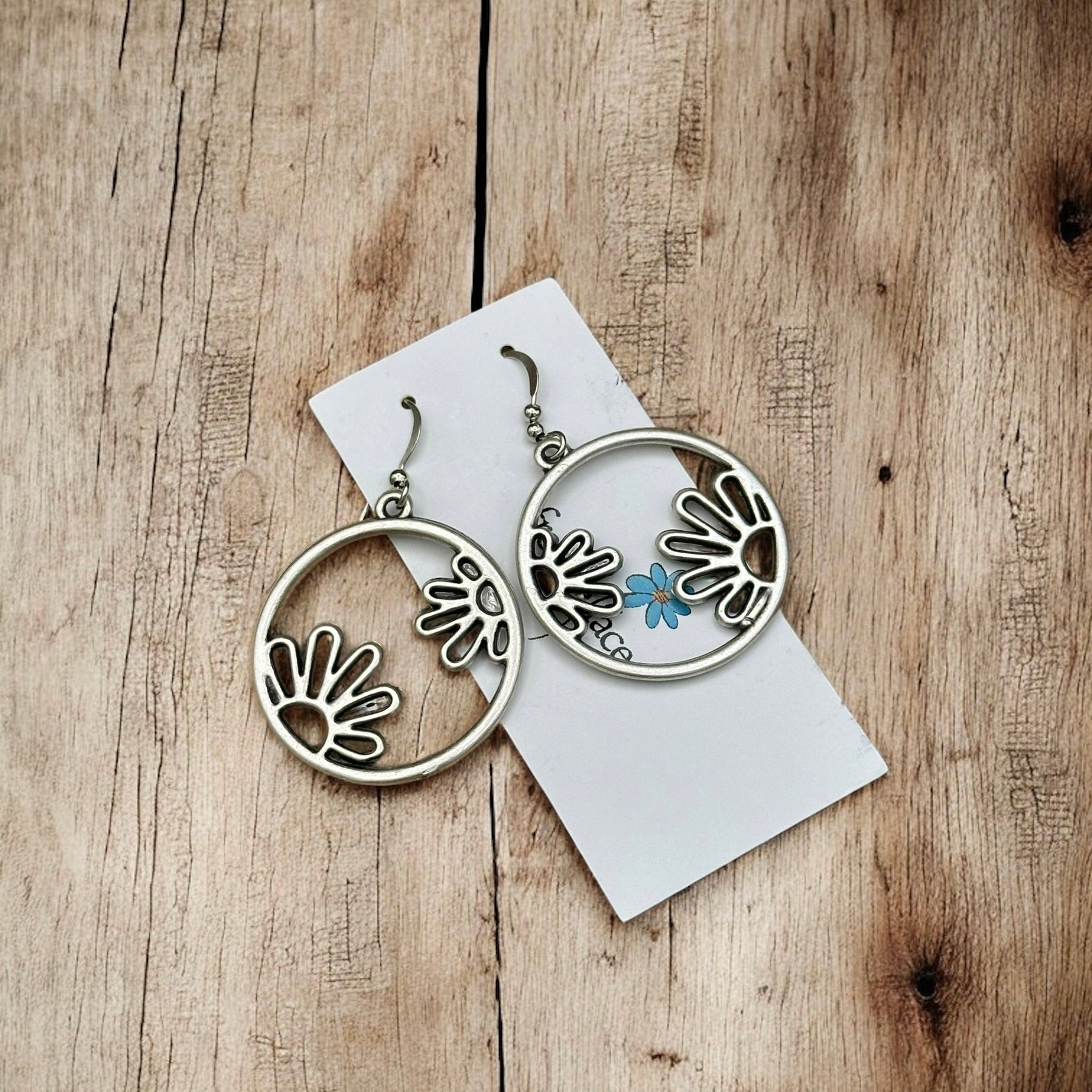 Circle of Daisys Earrings