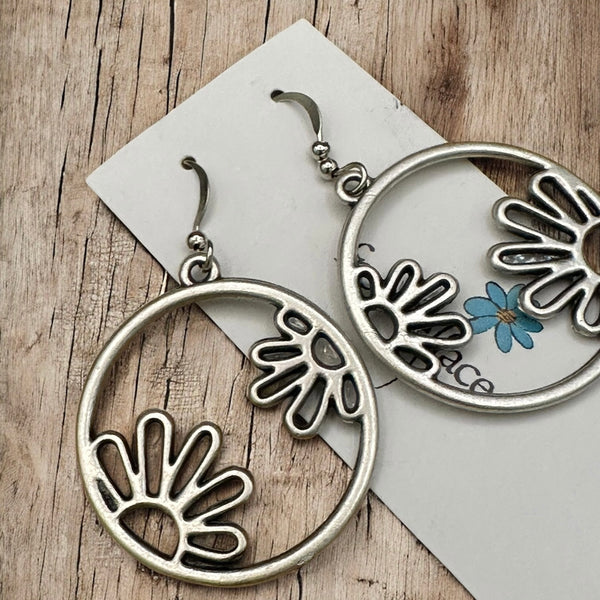 Circle of Daisys Earrings