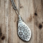 Short Wire Wrapped Mandala Necklace