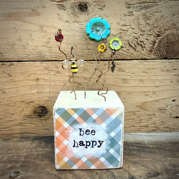 Whimsical Wildflower Garden – Bee Happy