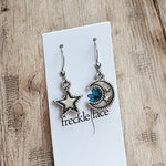 Moon & Star Mixed Earrings