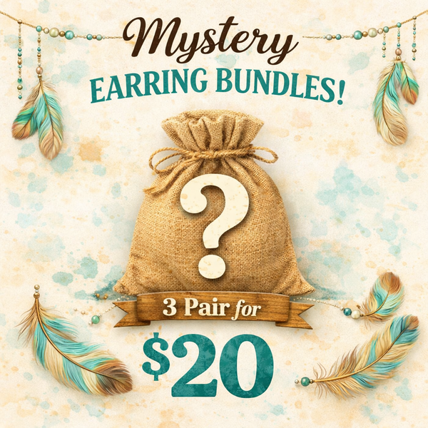 Mystery Earring Bundles - 3 pairs for $20