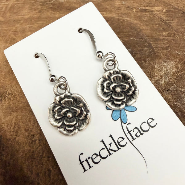 Vintage Rose Earrings