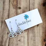 Lotus Flower Earrings