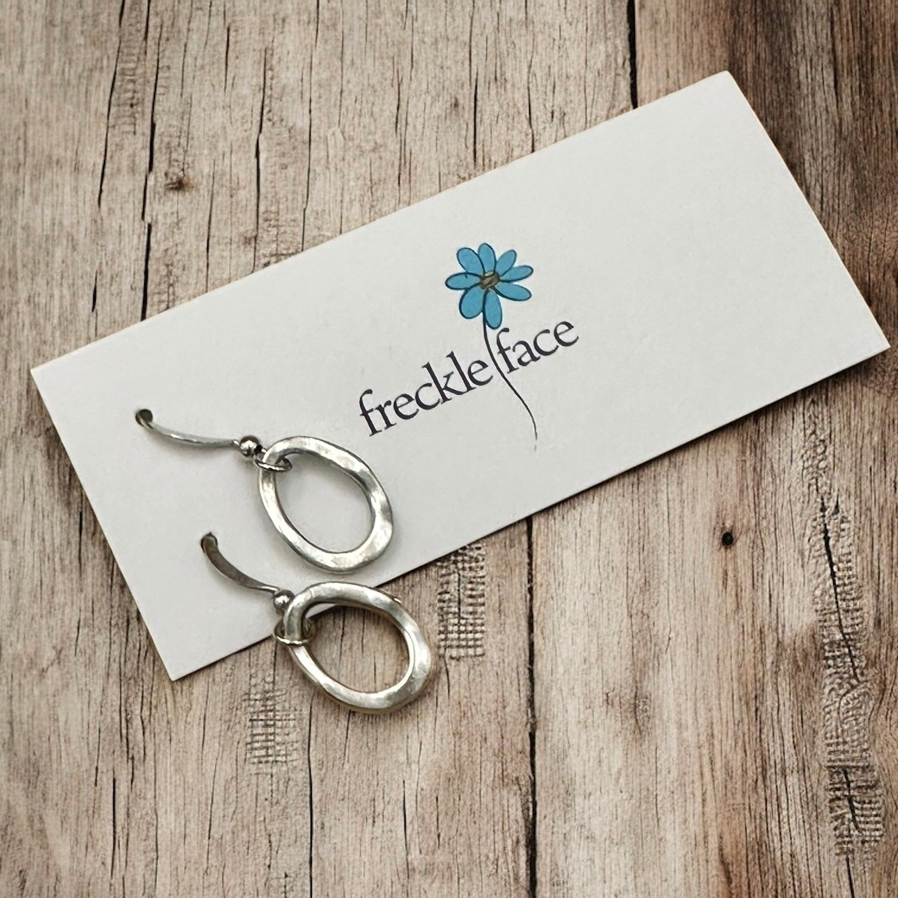 Wavy Hoop Earrings