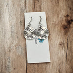 Wavy Butterfly Earrings
