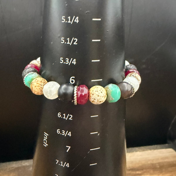 Ember & Earth Stretch Bracelet