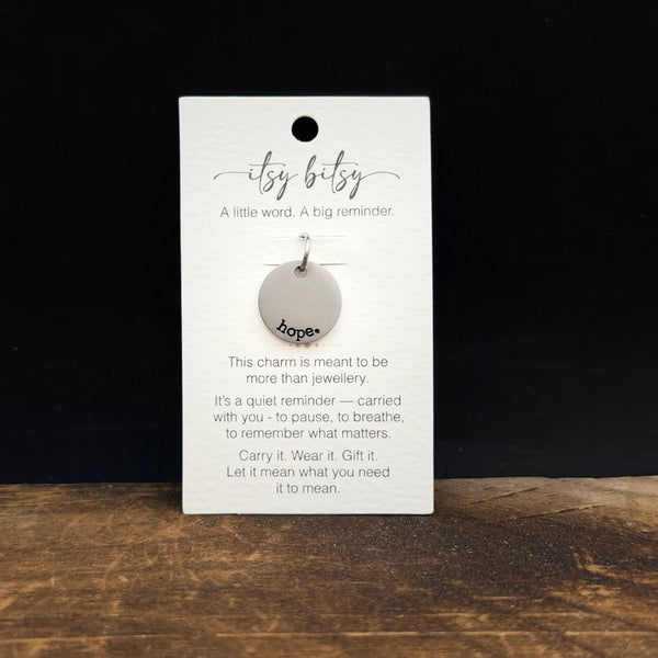 Hope Word Charm