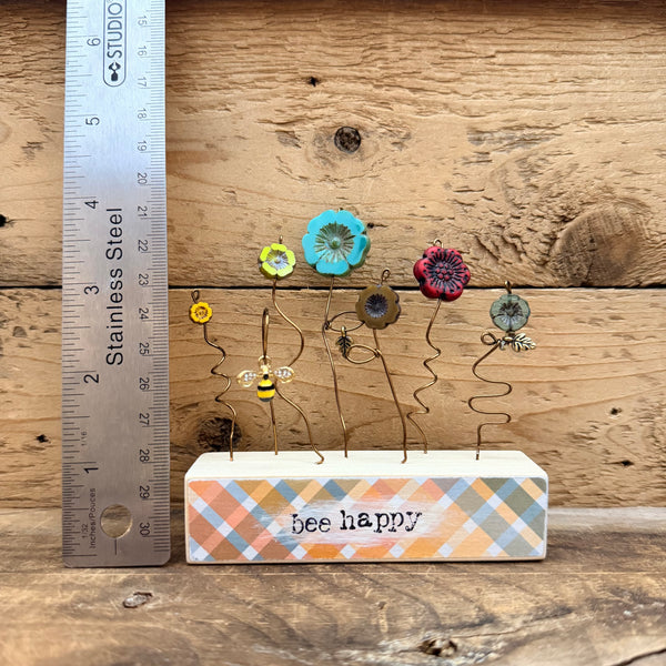 Whimsical Wildflower Garden – Bee Happy