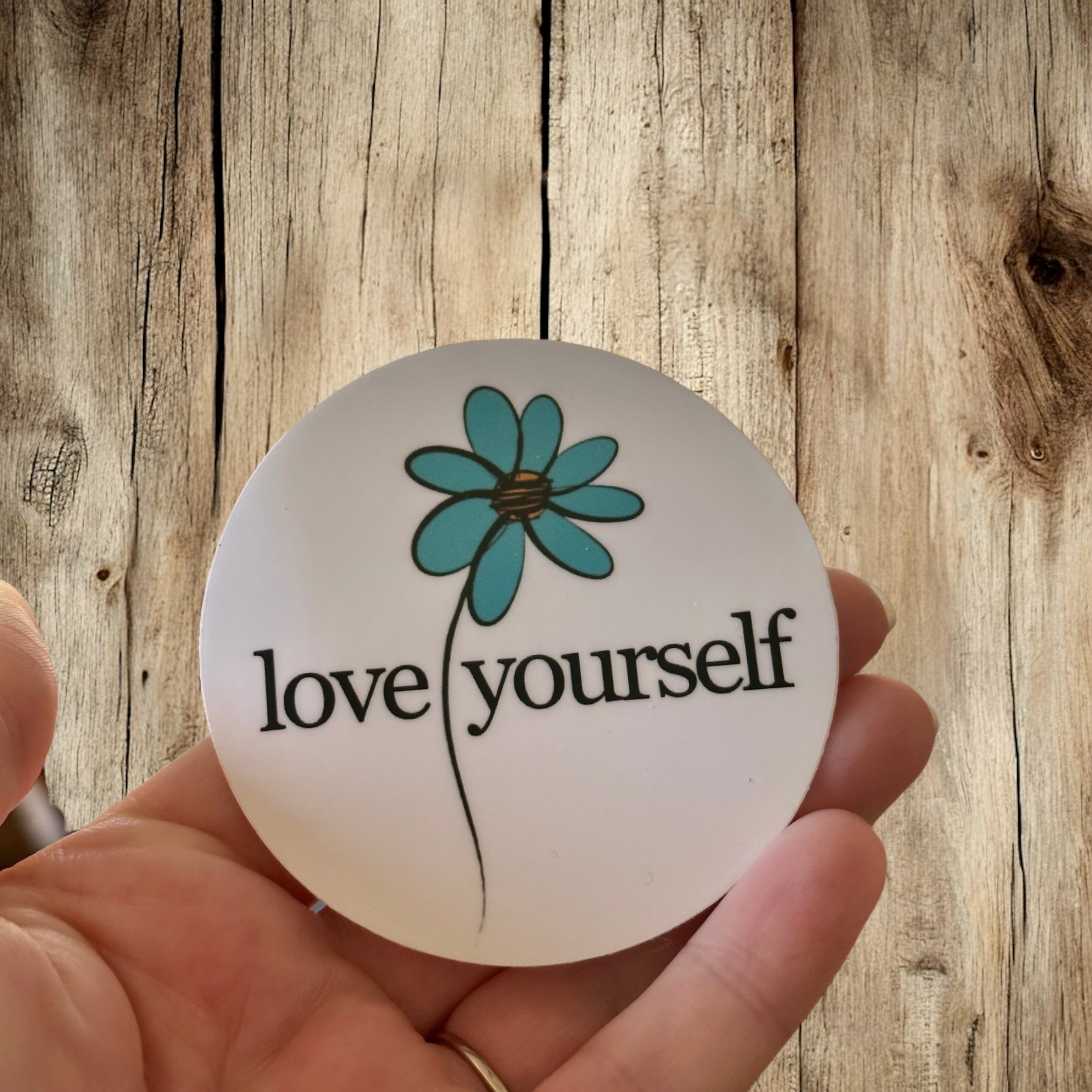 Love Yourself Vinyl Sticker