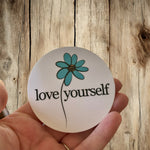 Love Yourself Vinyl Sticker