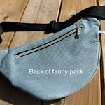 Denim Fanny Pack Bag