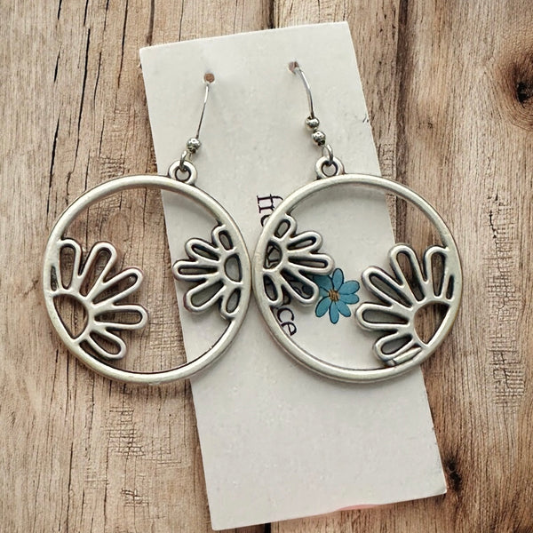 Circle of Daisys Earrings