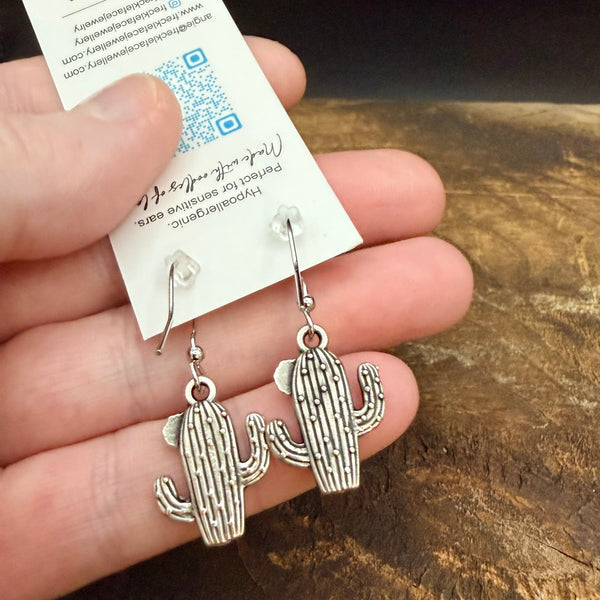 Blooming Cactus Earrings