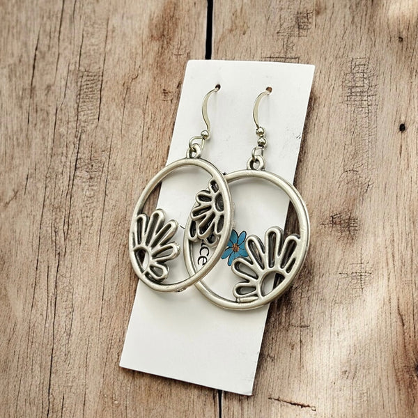 Circle of Daisys Earrings