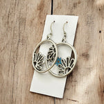 Circle of Daisys Earrings