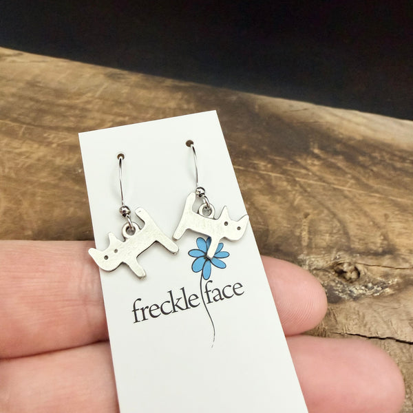 Curious Cat Earrings