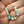 Sea Glass Aqua Beaded Necklace