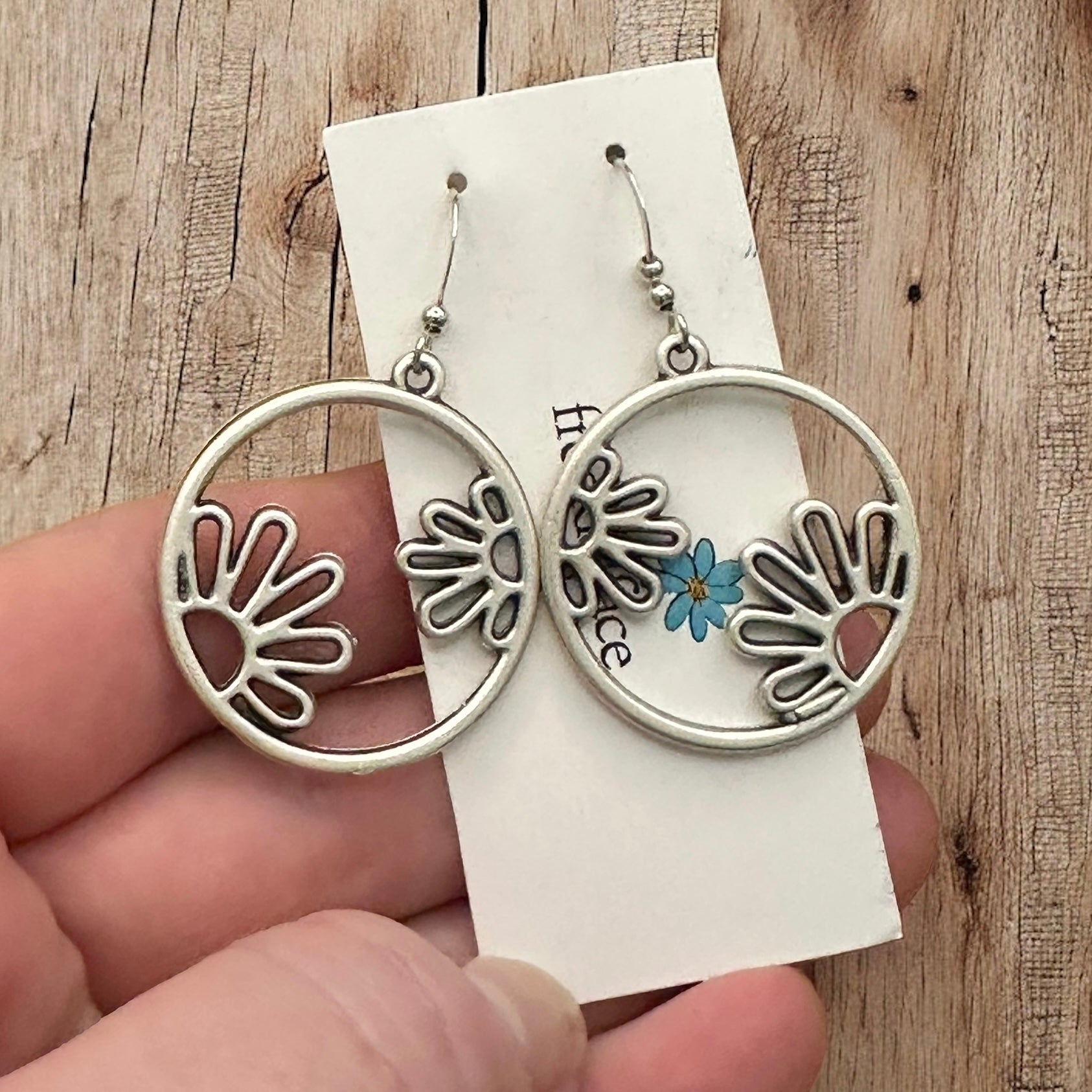 Circle of Daisys Earrings
