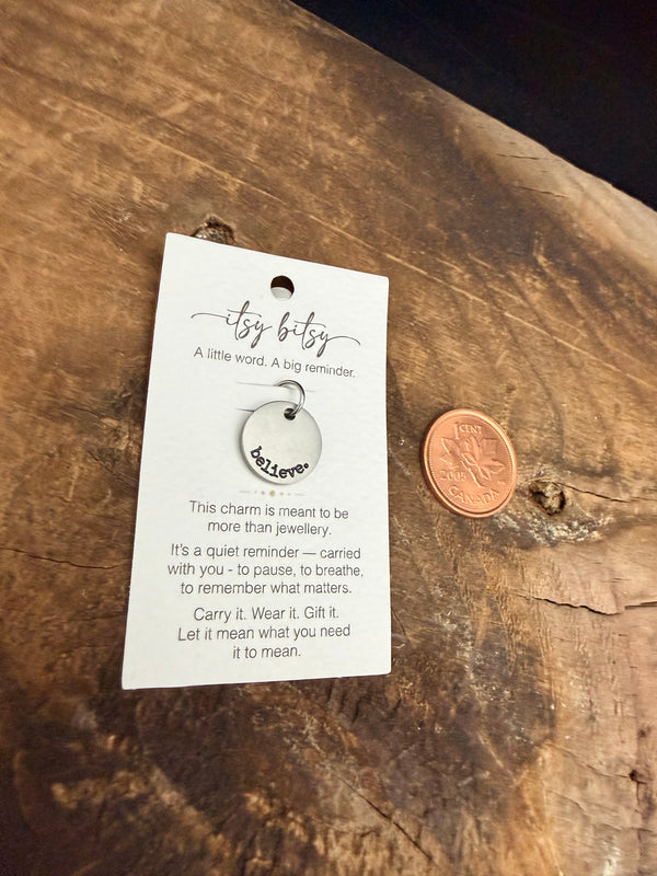 Believe Word Charm