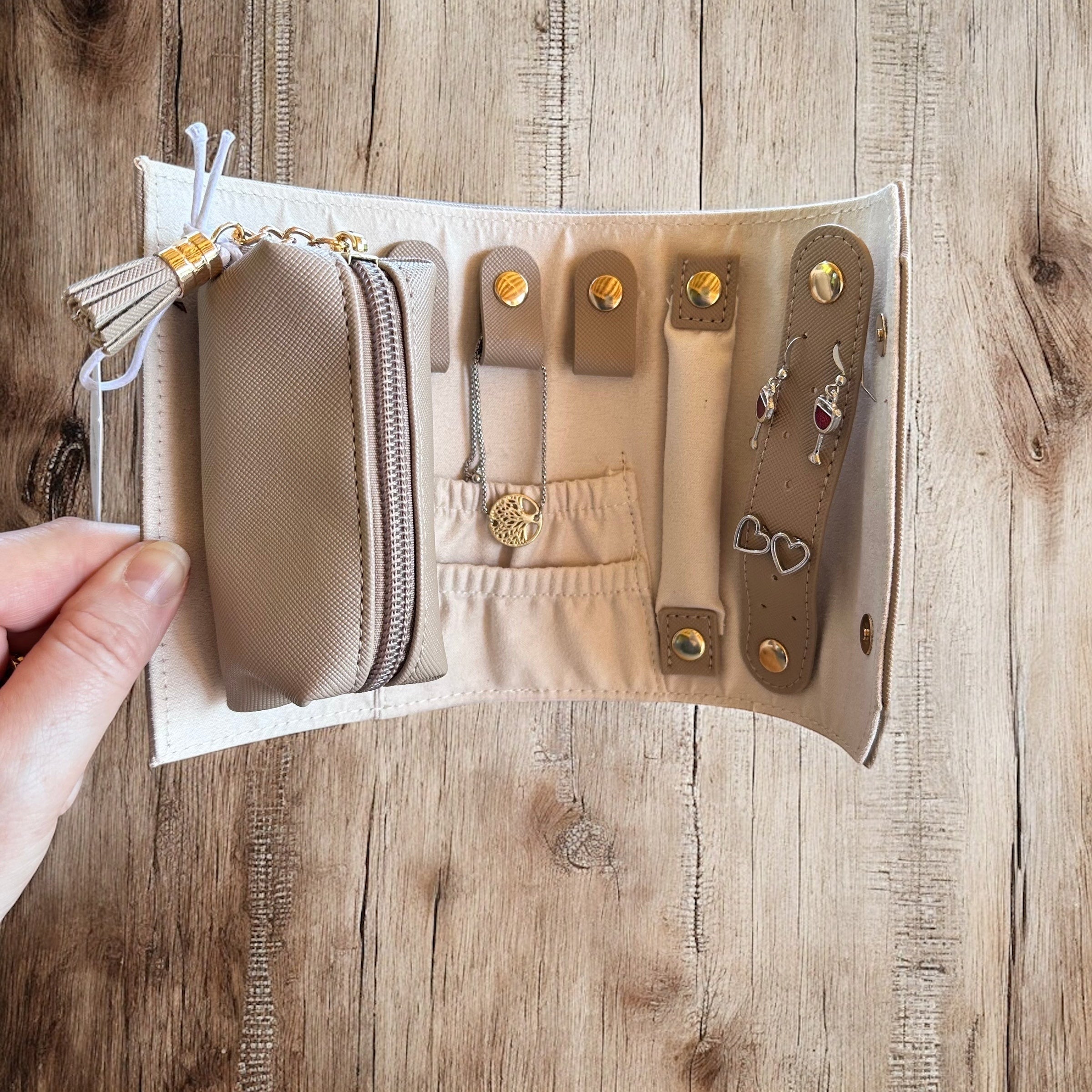Travel Roll Jewellery Case