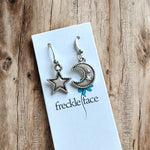Moon & Star Mixed Earrings