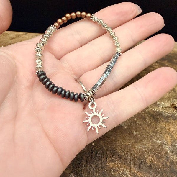 Shadow Sun Stretch Bracelet